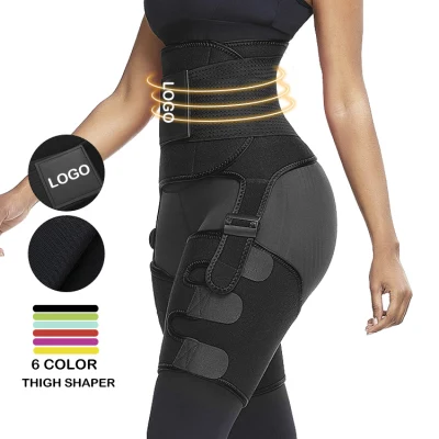 Neue Kompression Hohe Taille Taille Trimmer Zurück Unterstützung Gürtel Neopren Oberschenkel Trimmer Abnehmen Booty Frauen Oberschenkel Shaper