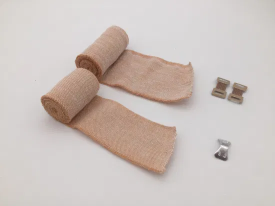 Medizinischer, hochwertiger, atmungsaktiver, einfarbiger, elastischer Spandex-Bandage-Wickel-Taillentrainer